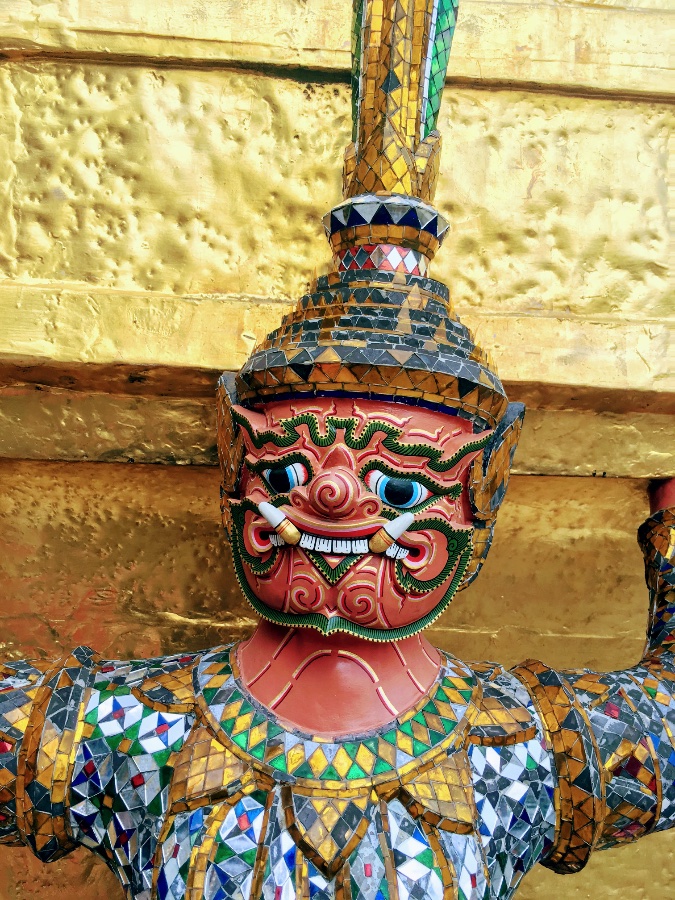 Temple Guardian Statue
