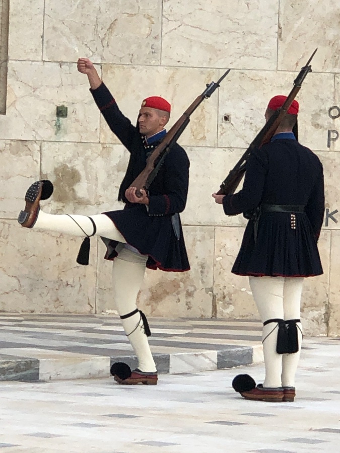 Changing of the Guard at the Hellenic Parliament
