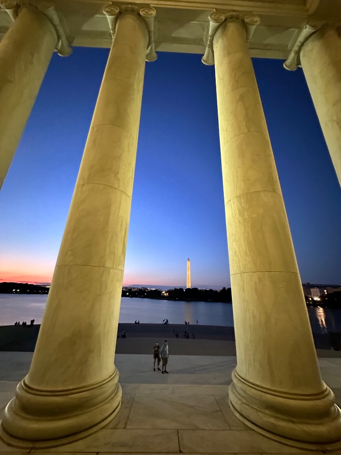 Jefferson Memorial at Dusk