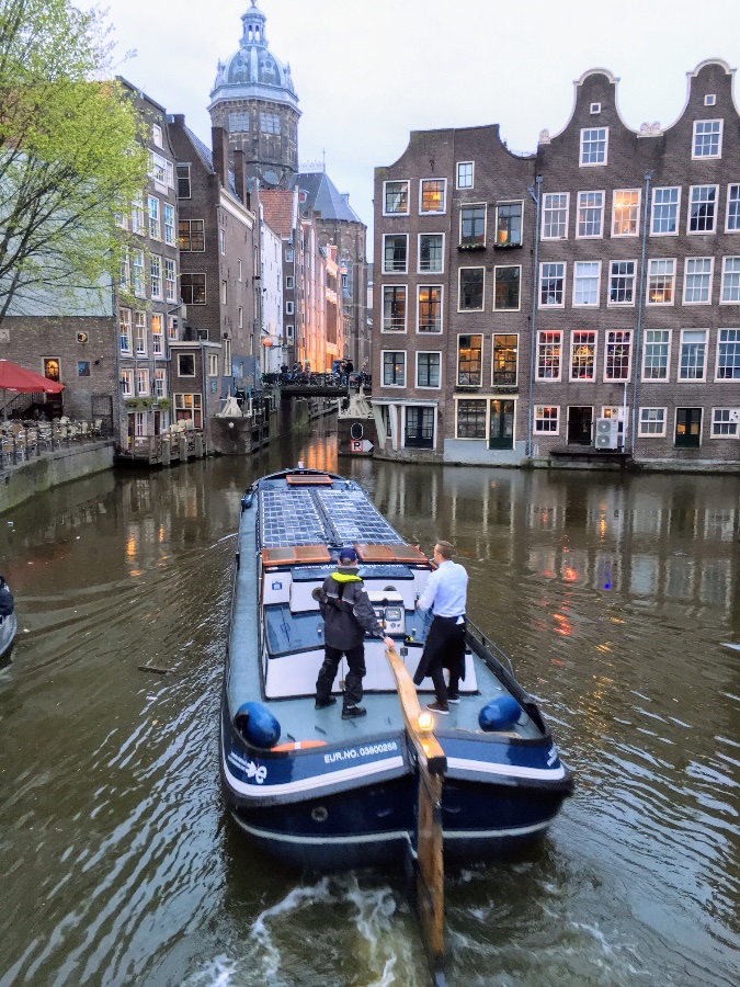 Amsterdam Canal Scene