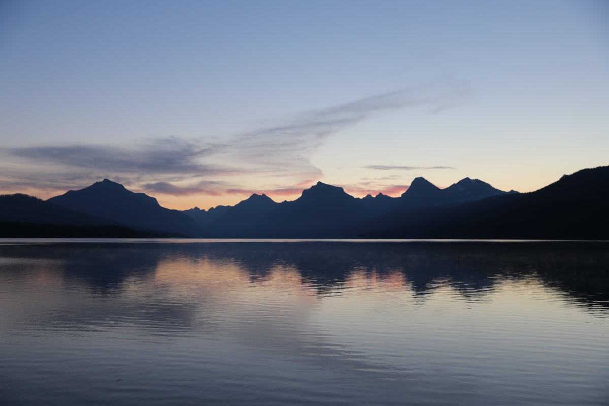 Daybreak at Lake MacDonald