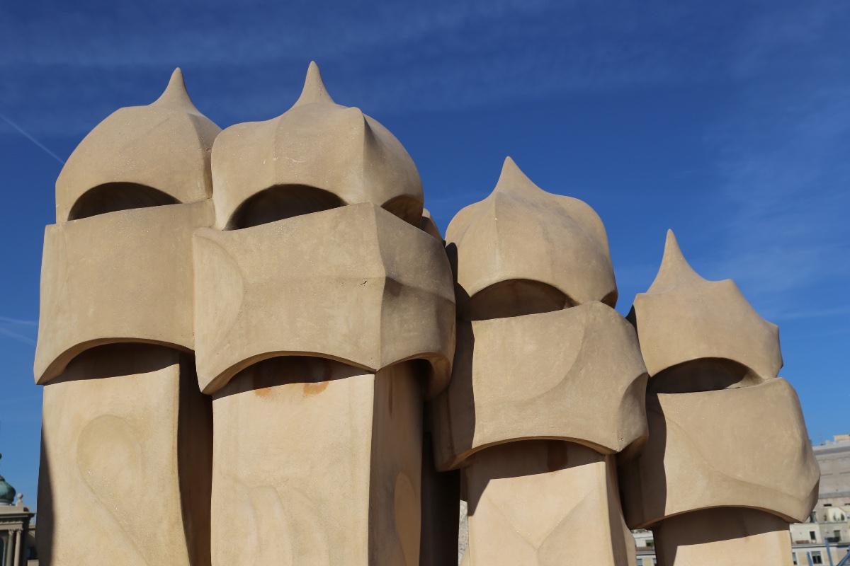 Casa Milà Chimneys