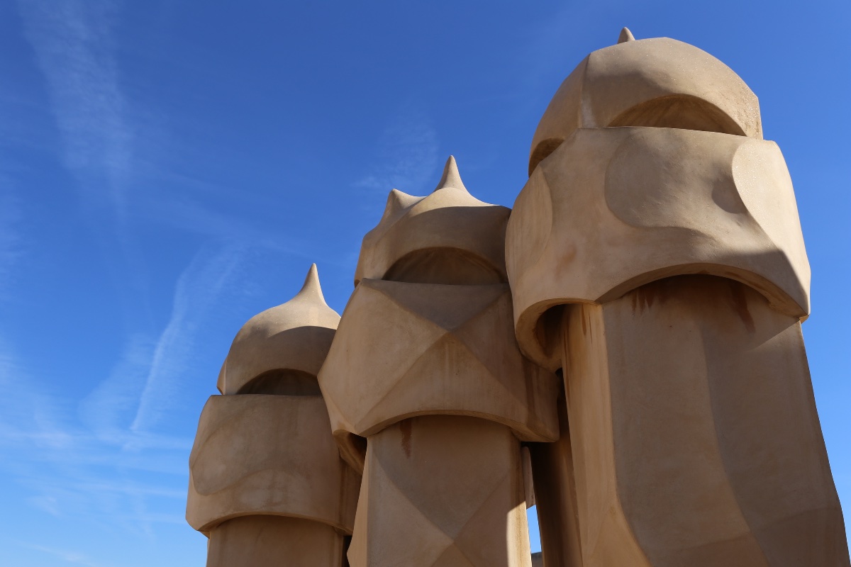 Casa Milà Chimneys