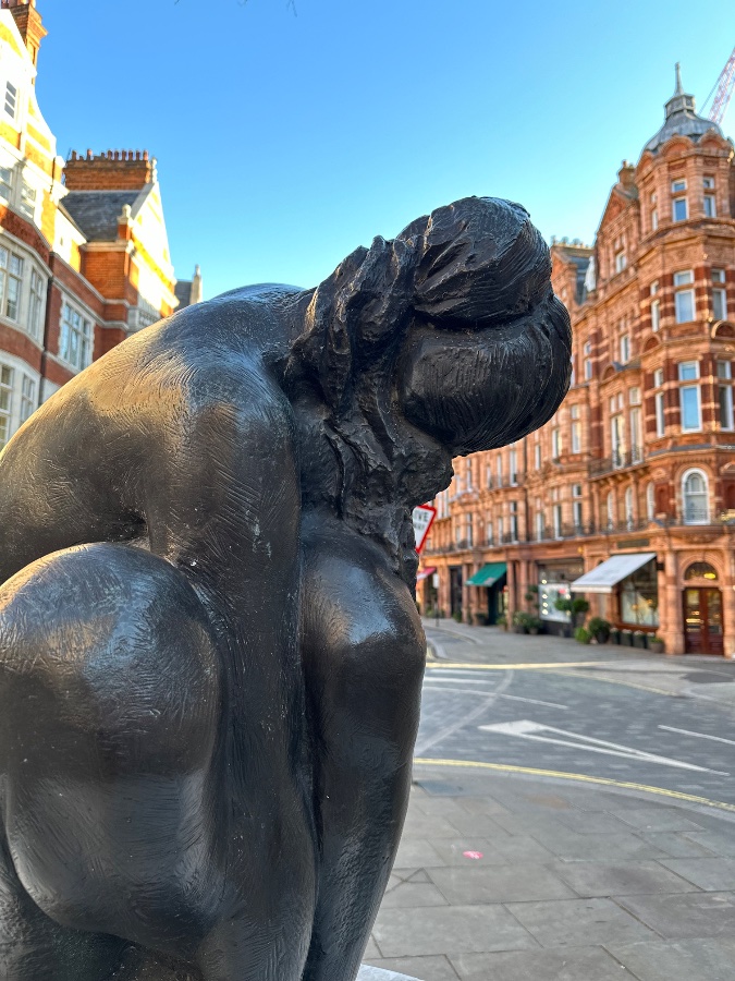 Nymph Statue in Mayfair