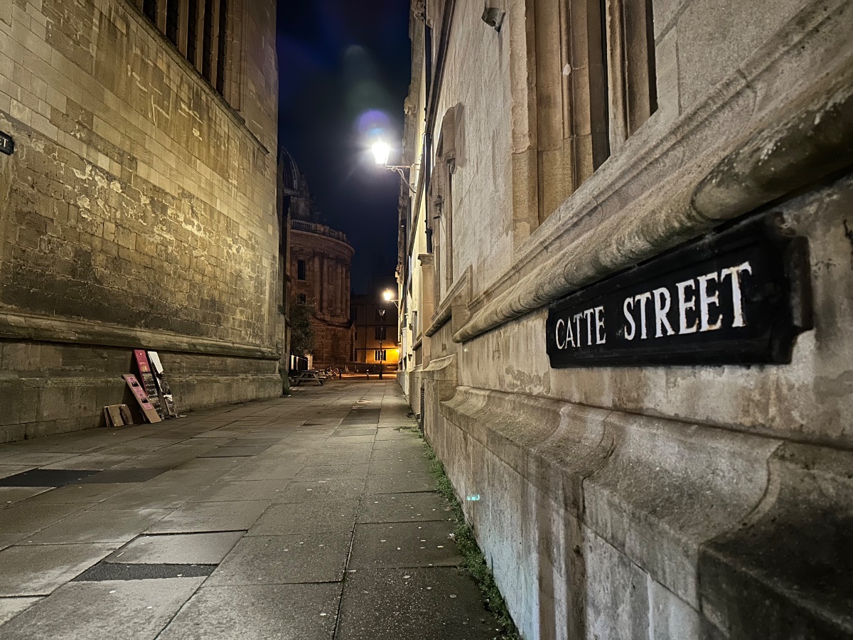 Catte Street at Night