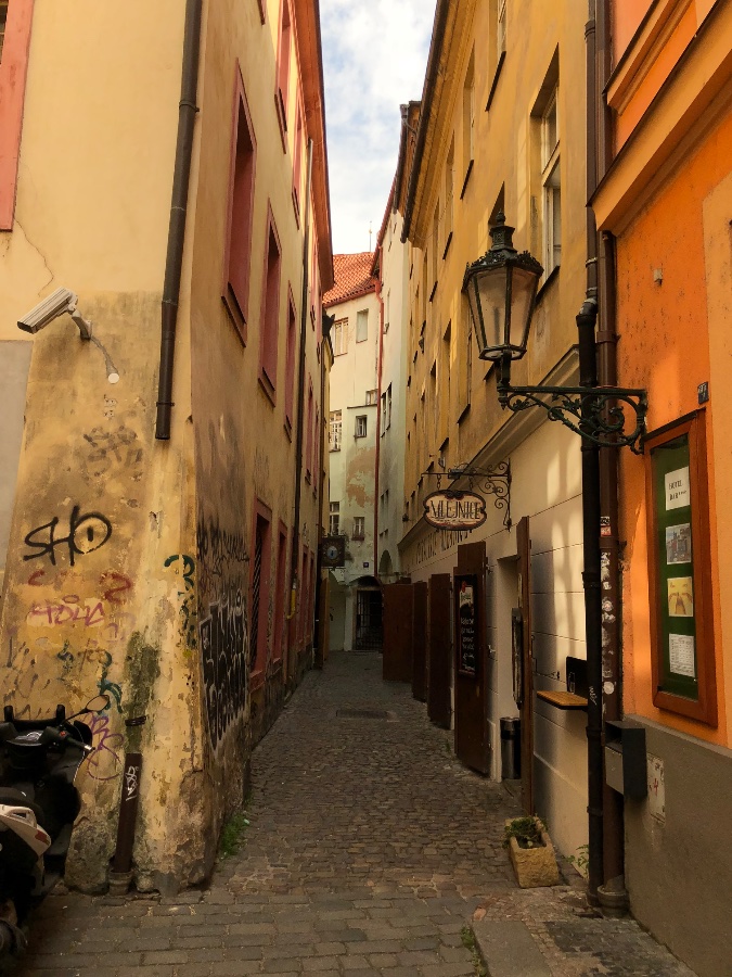 Charming Alley in Prague