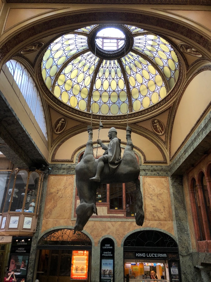 St. Wenceslas Riding Dead Horse