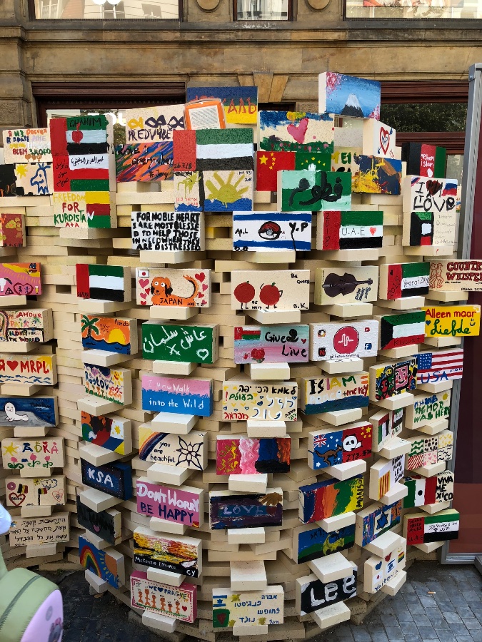 Colorful Block Installation