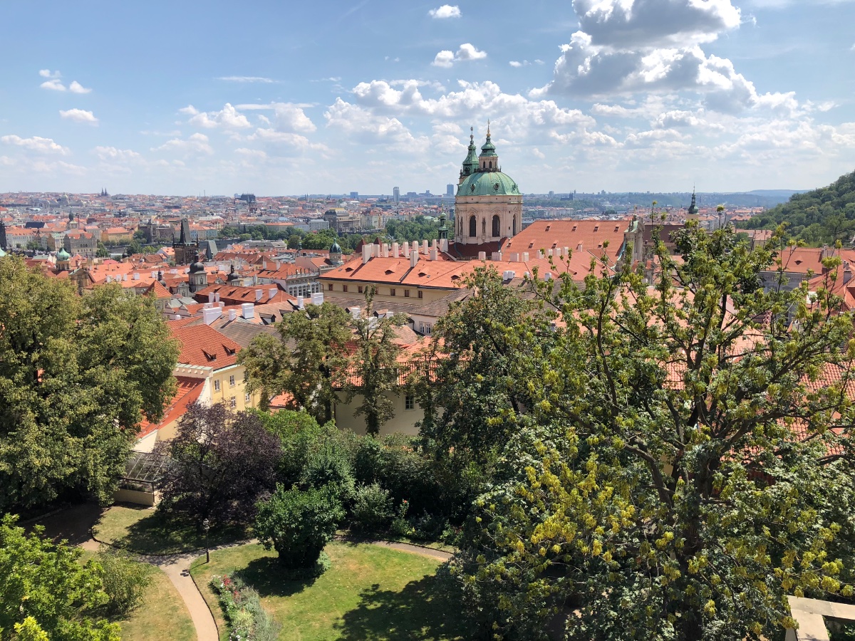View of Prague with St. Nicholas Church
