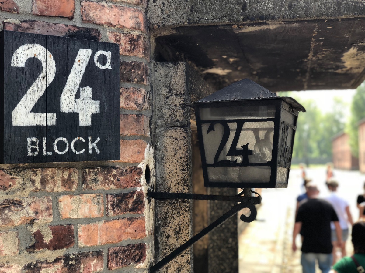 Block 24 at Auschwitz