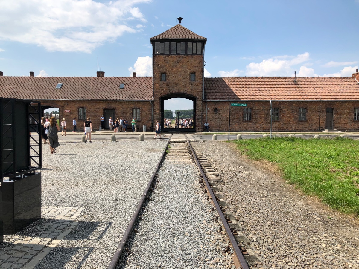 Auschwitz-Birkenau Main Entrance