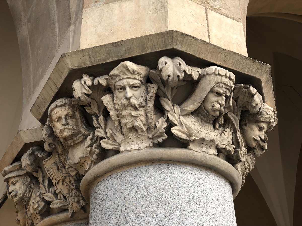 Stone Capitals of Cloth Hall