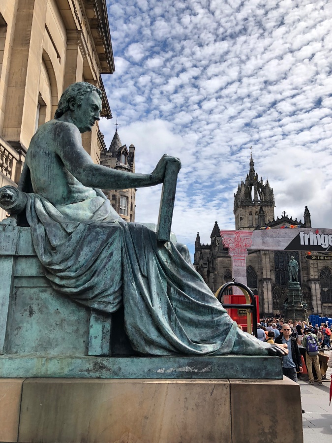 Statue of David Hume