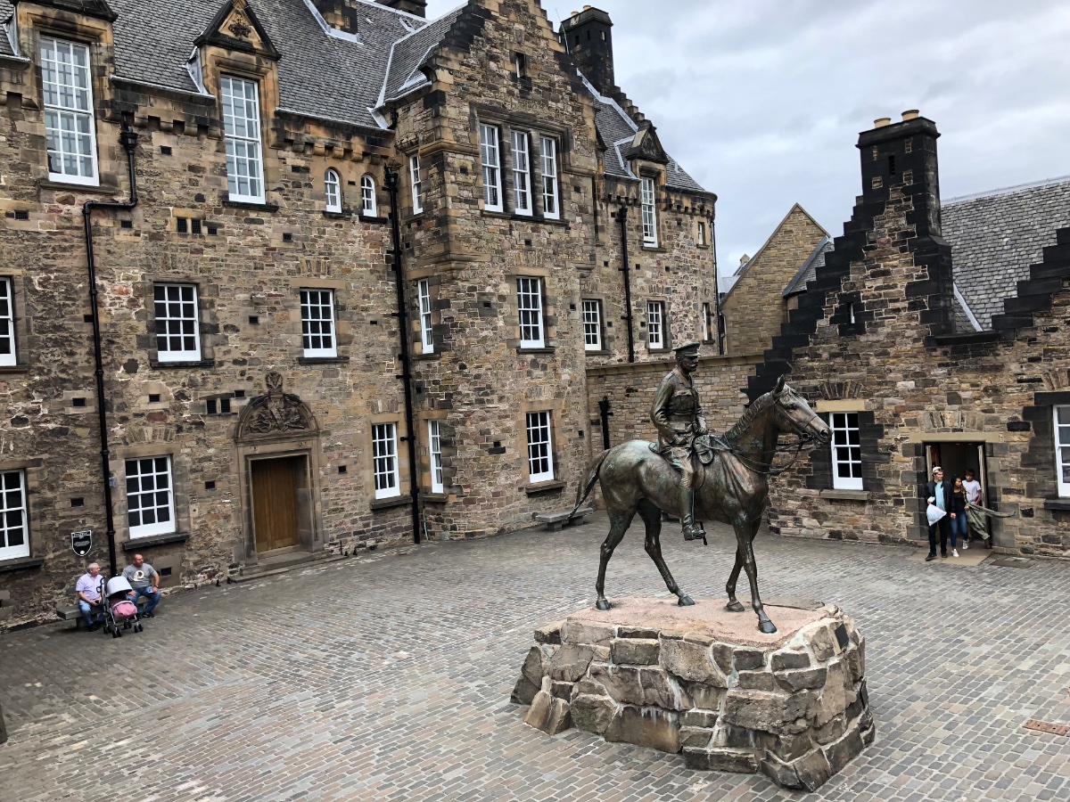 Edinburgh Castle Courtyard
