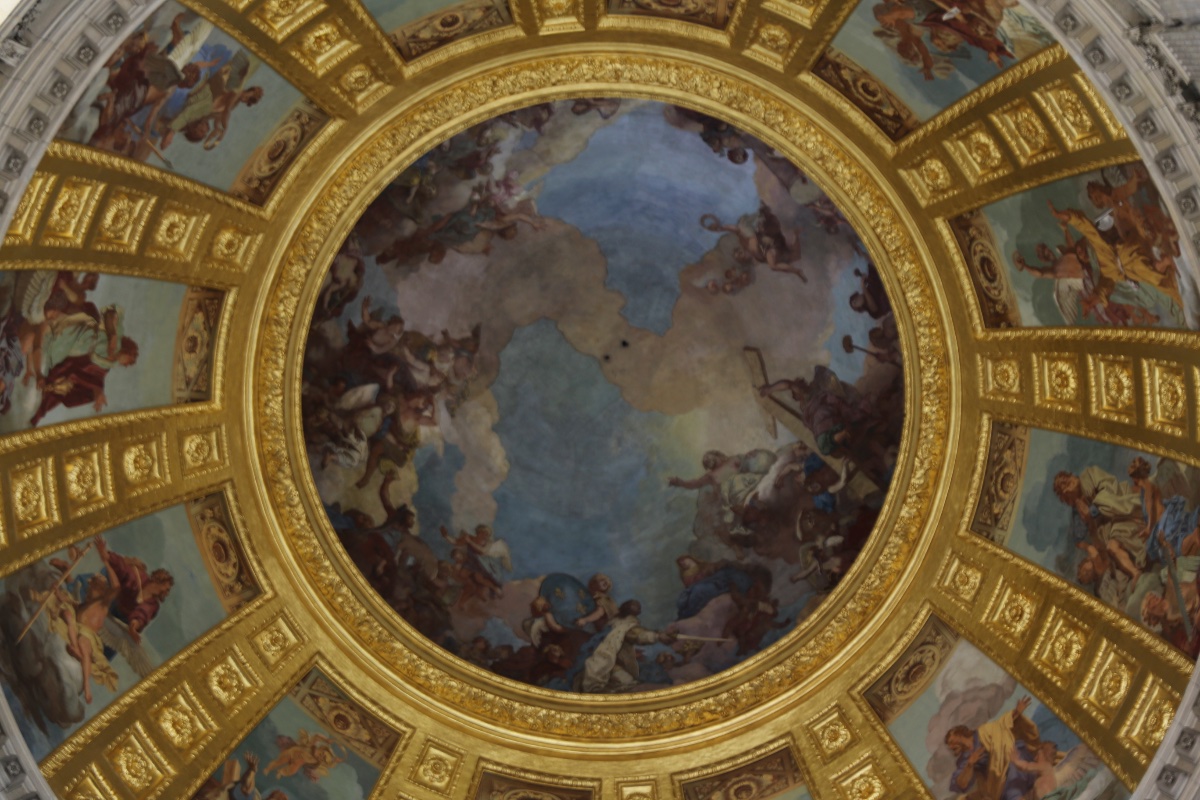Les Invalides Dome Ceiling