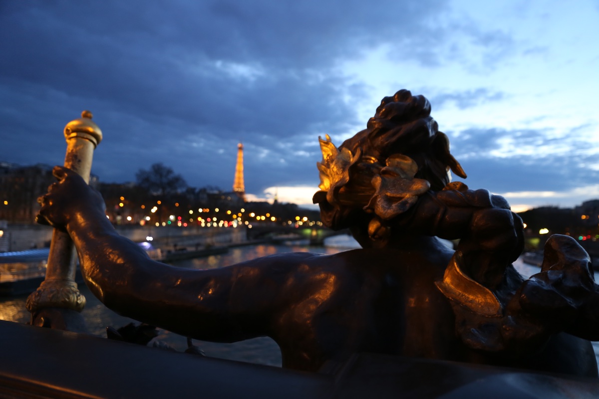 Pont Alexandre III at Dusk