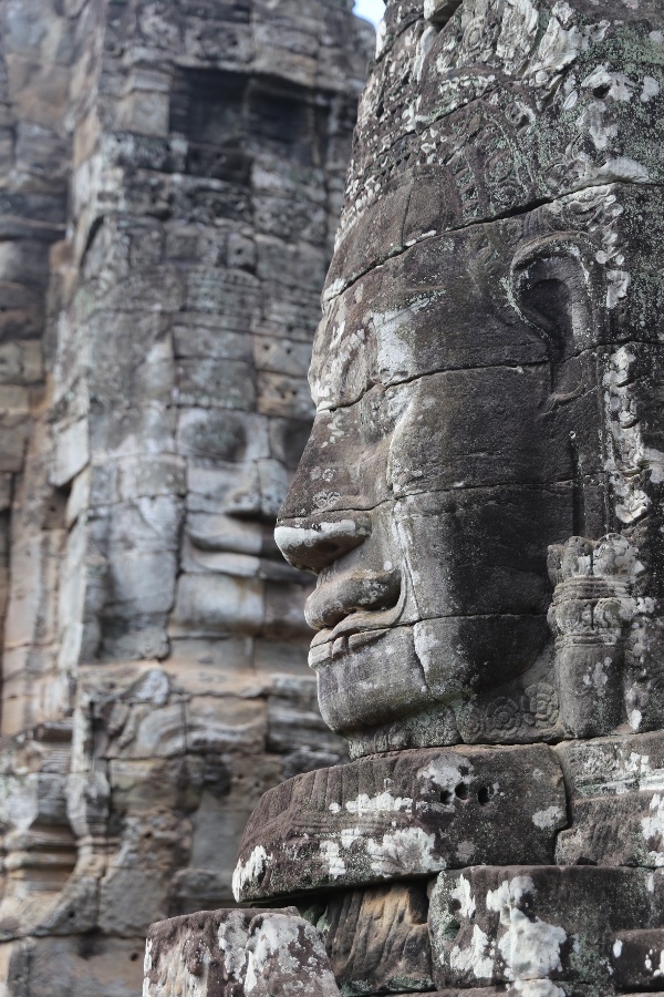 Bayon Temple Faces