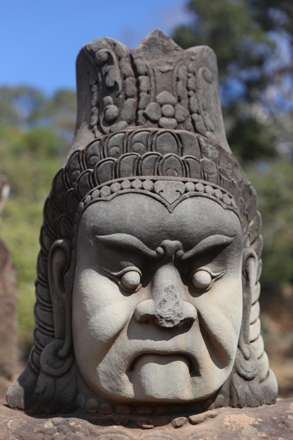 Guardian Statue at Angkor Thom