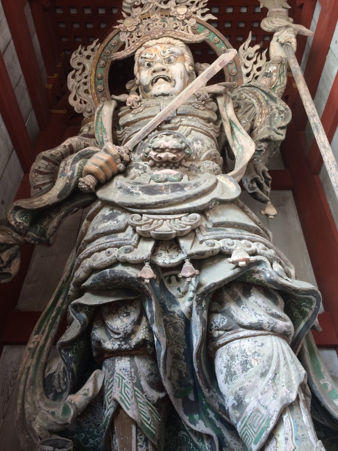 Todaiji Temple Guardian Statue