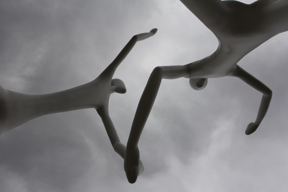 Dancers by Jonathan Borofsky
