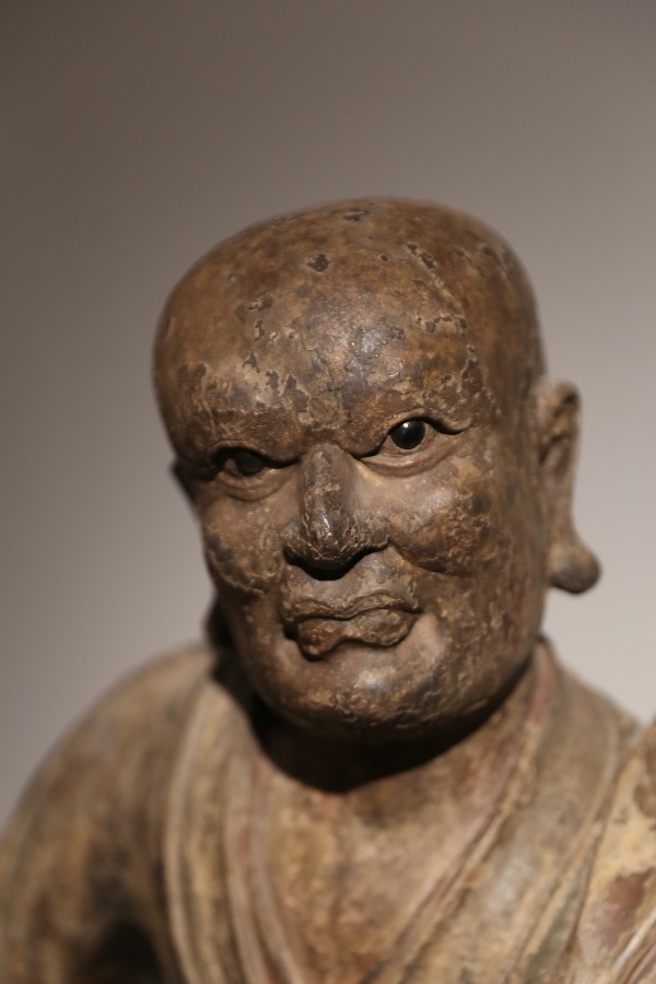 Ancient Monk Sculpture