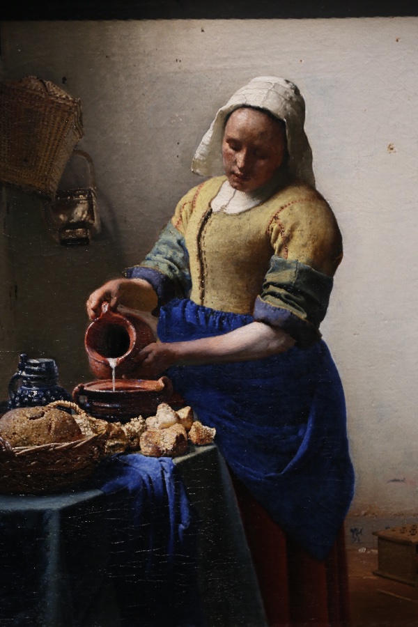 The Milkmaid by Vermeer