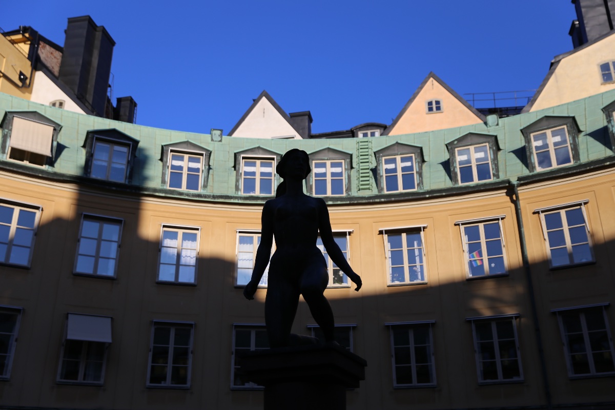 Iron Boy Statue