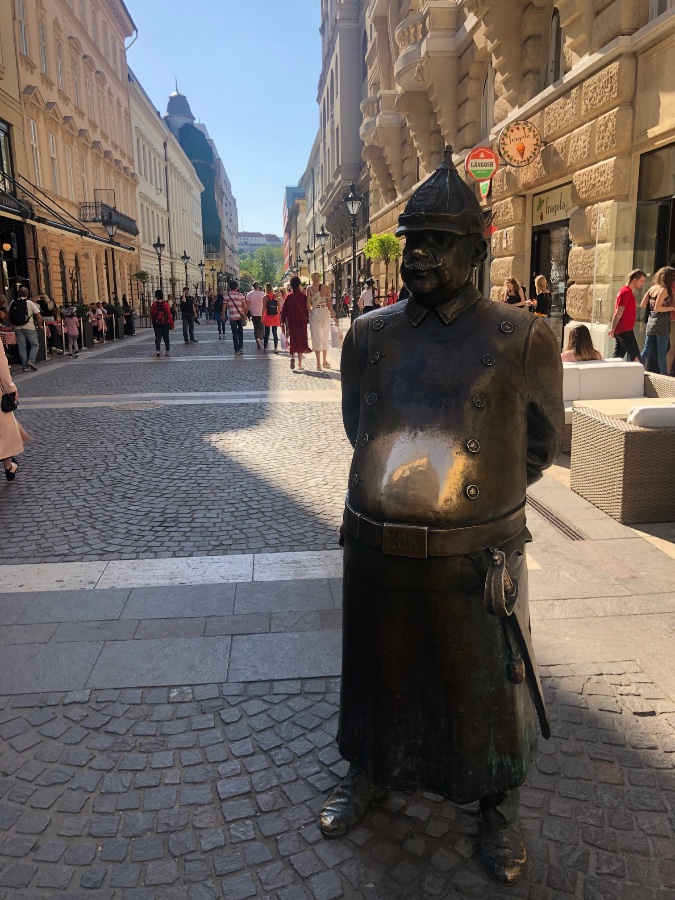 Fat Policeman Statue