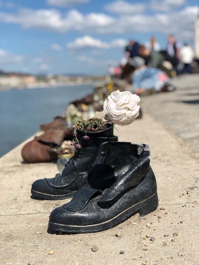 Shoes on the Danube Bank