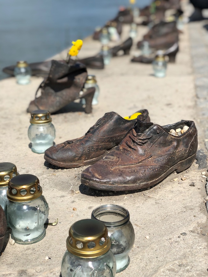 Shoes on the Danube Bank