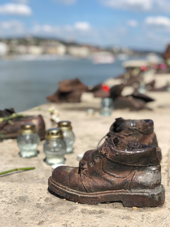 Shoes on the Danube Bank