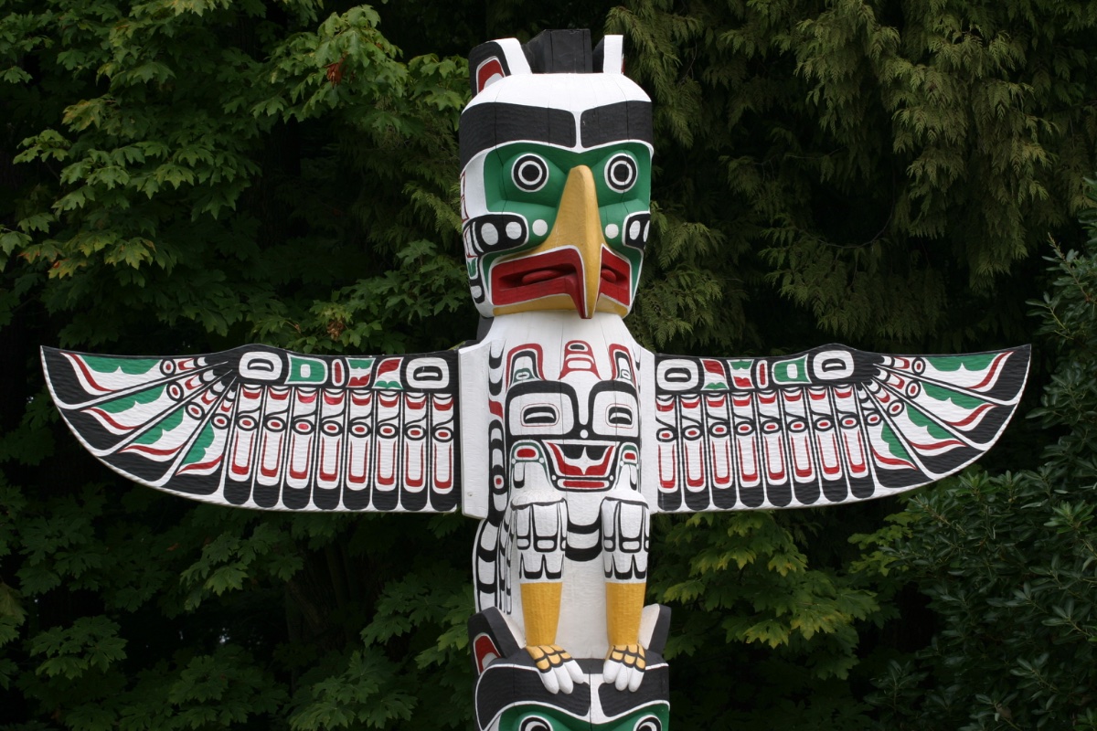 Totem Pole at Stanley Park