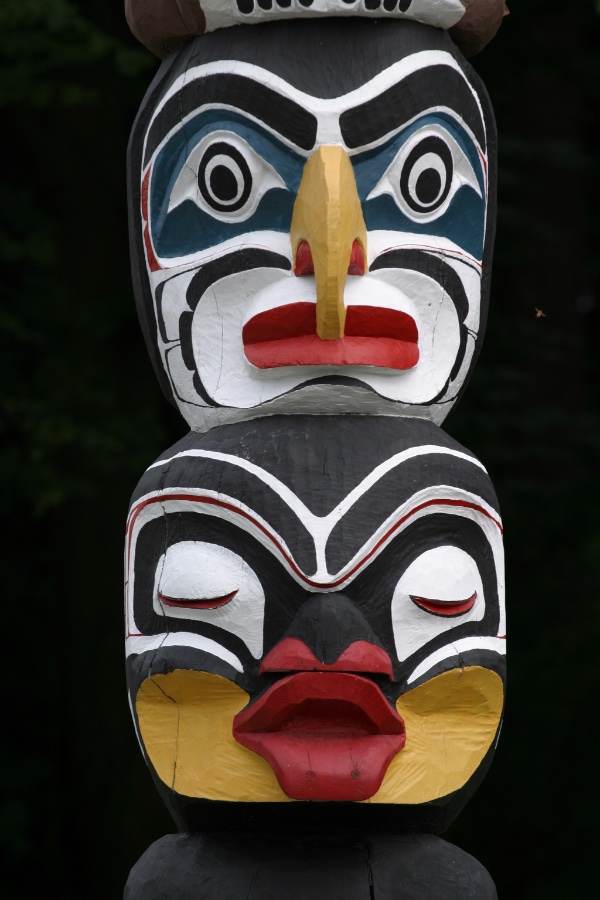 Totem Pole at Stanley Park
