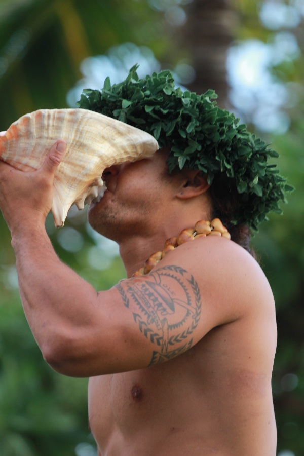 Hawaiian Conch Blower