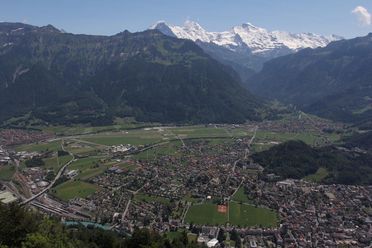 Interlaken Aerial View