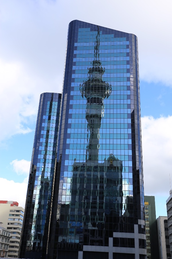 Sky Tower Reflection