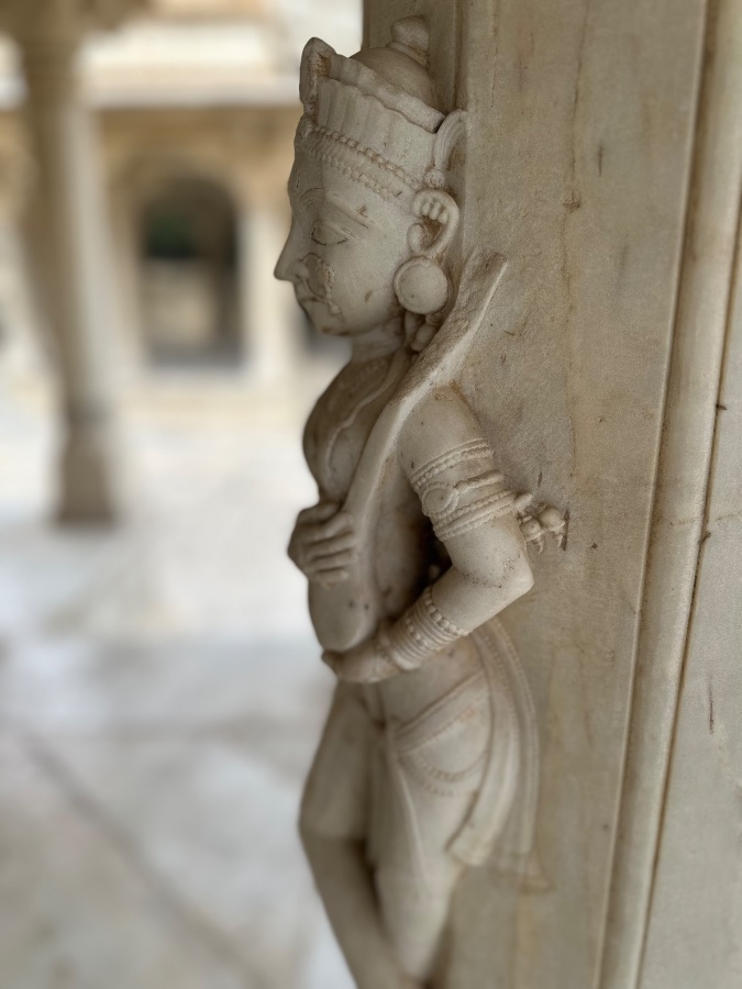 Intricate Marble Carving