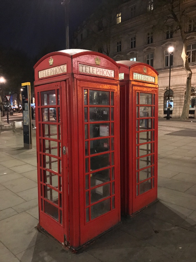 Iconic Red Telephone Boxes