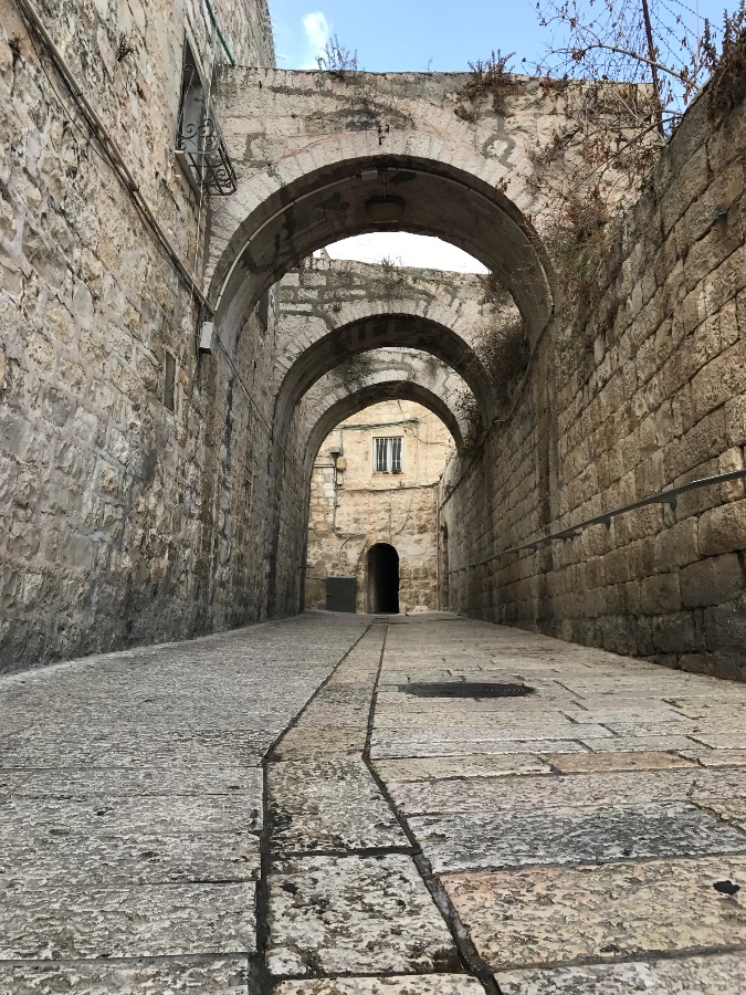 Stone Arches in Jerusalem
