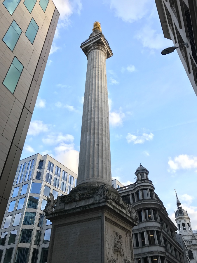 The Monument to the Great Fire of London
