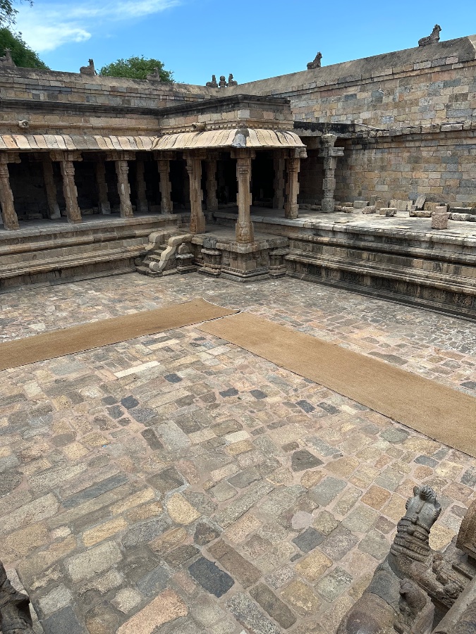 Airavatesvara Temple Courtyard