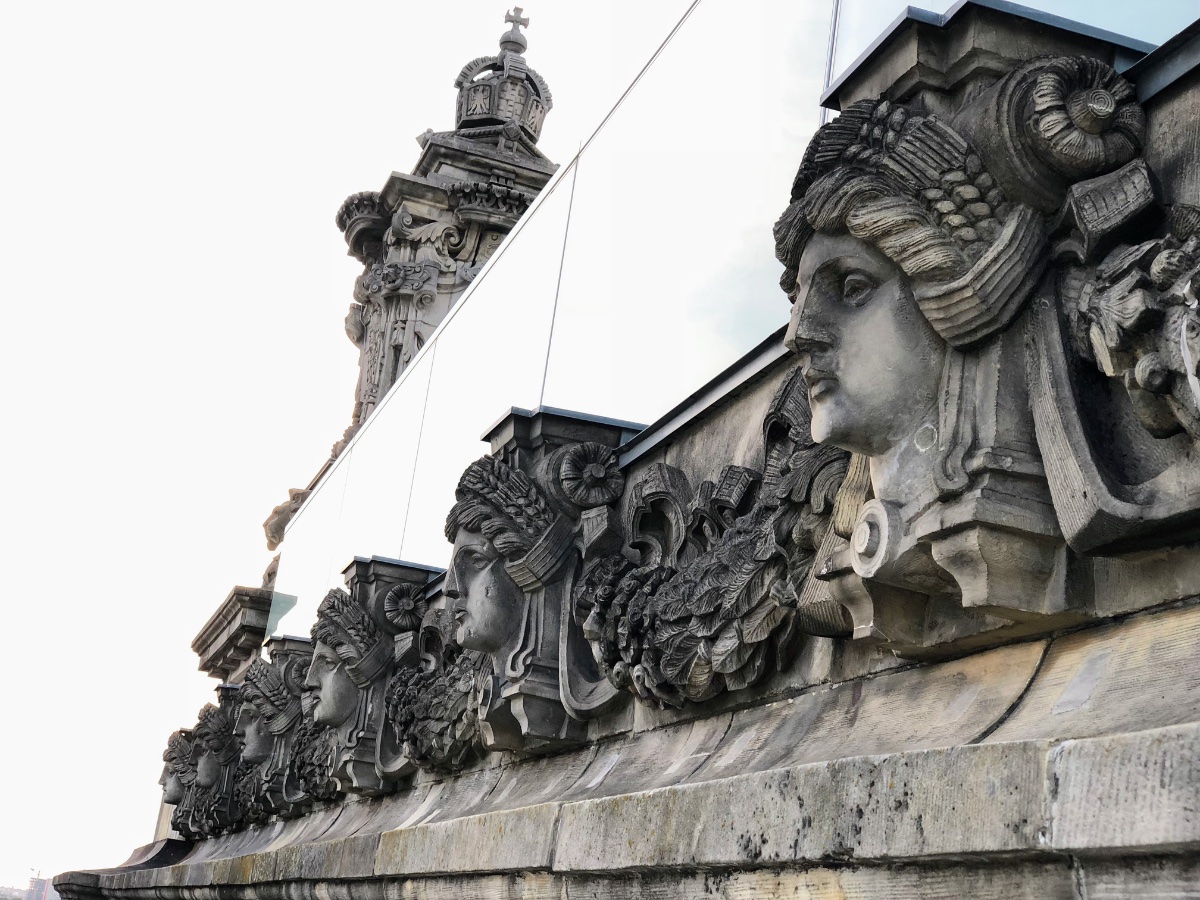 Ornate Stone Carvings of the Reichstag