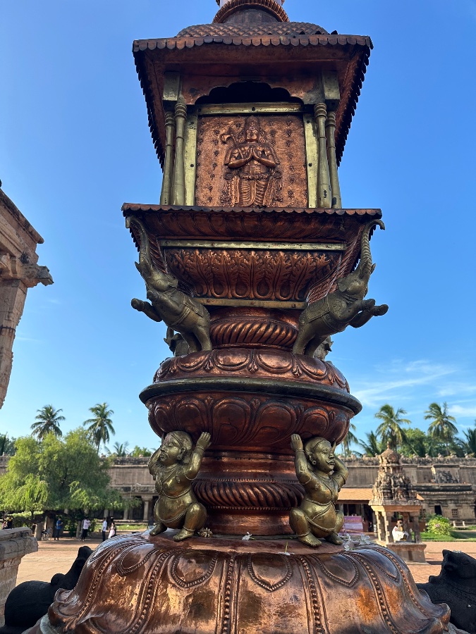 Brihadeeswarar Temple Nandi Pavilion