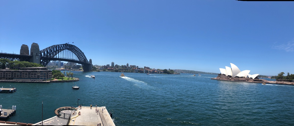 Sydney Opera House and Harbour Bridge