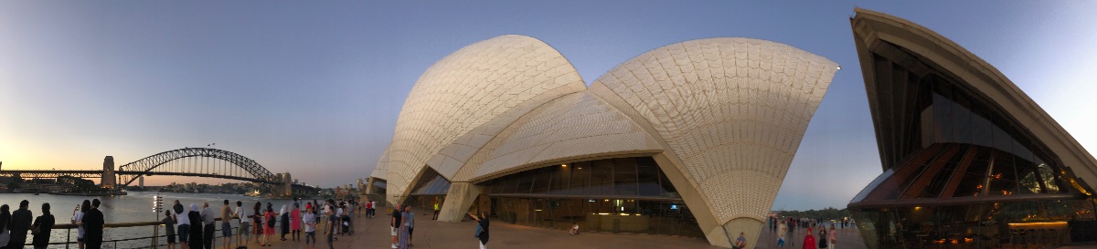 Sydney Opera House and Harbour Bridge
