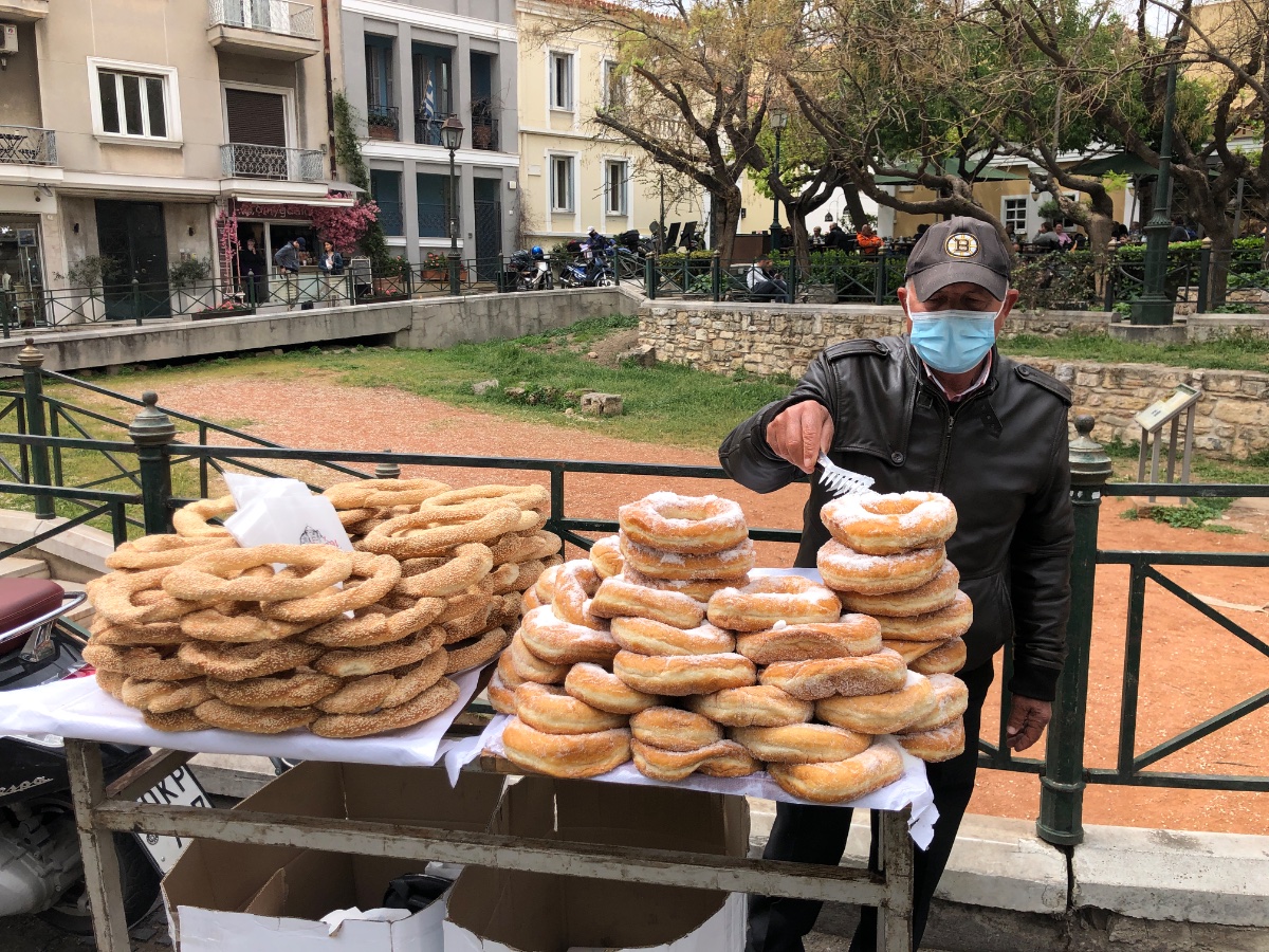 Street Vendor in Athens