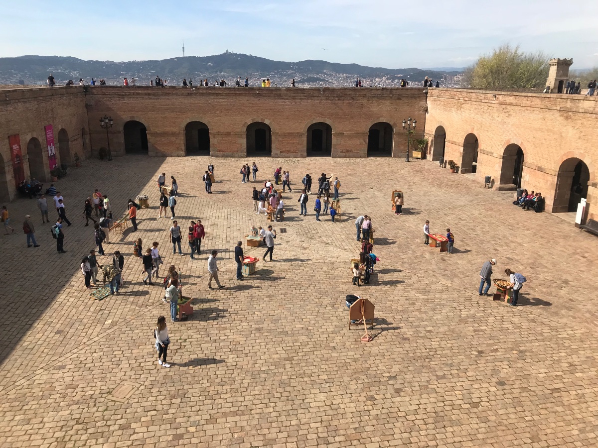 Montjuïc Castle Courtyard