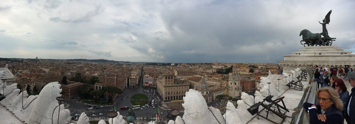 Rome Rooftop View