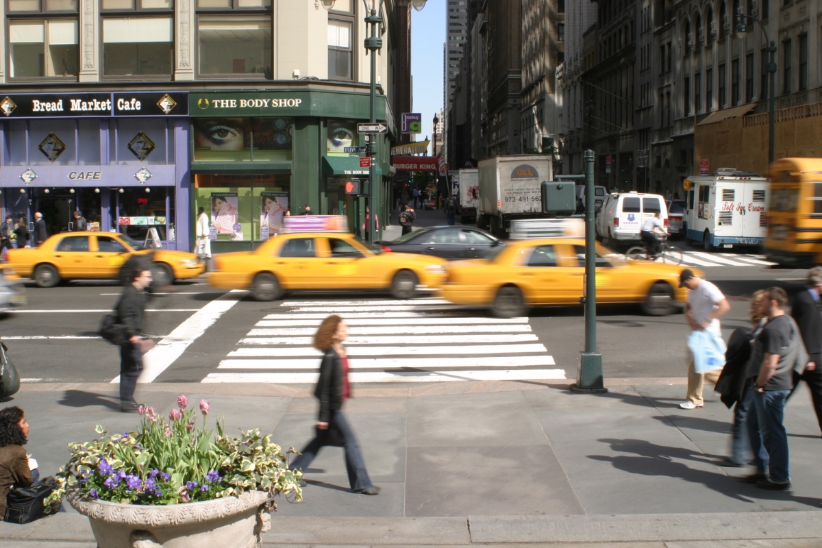 New York City Street Scene