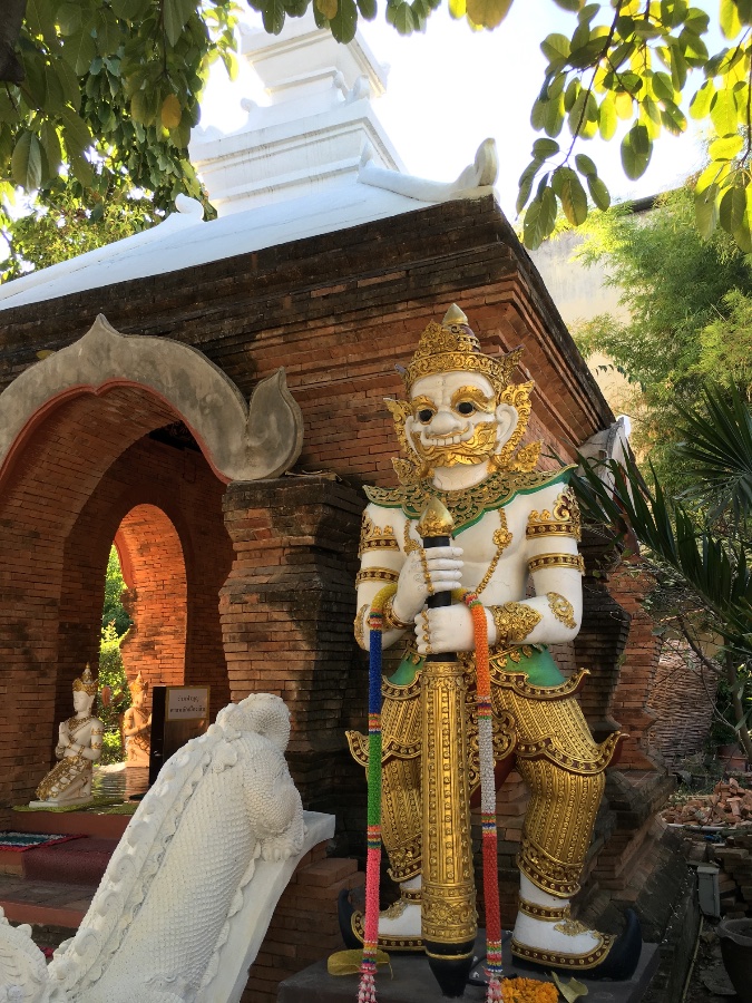 Guardian Statue at Wat Phra Singh